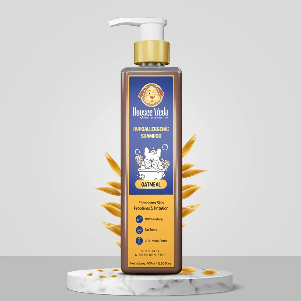 Hypoallergenic Oatmeal Shampoo for Dogs (200ml) (Limited Shelf Life) (Buy 1 Get 1)