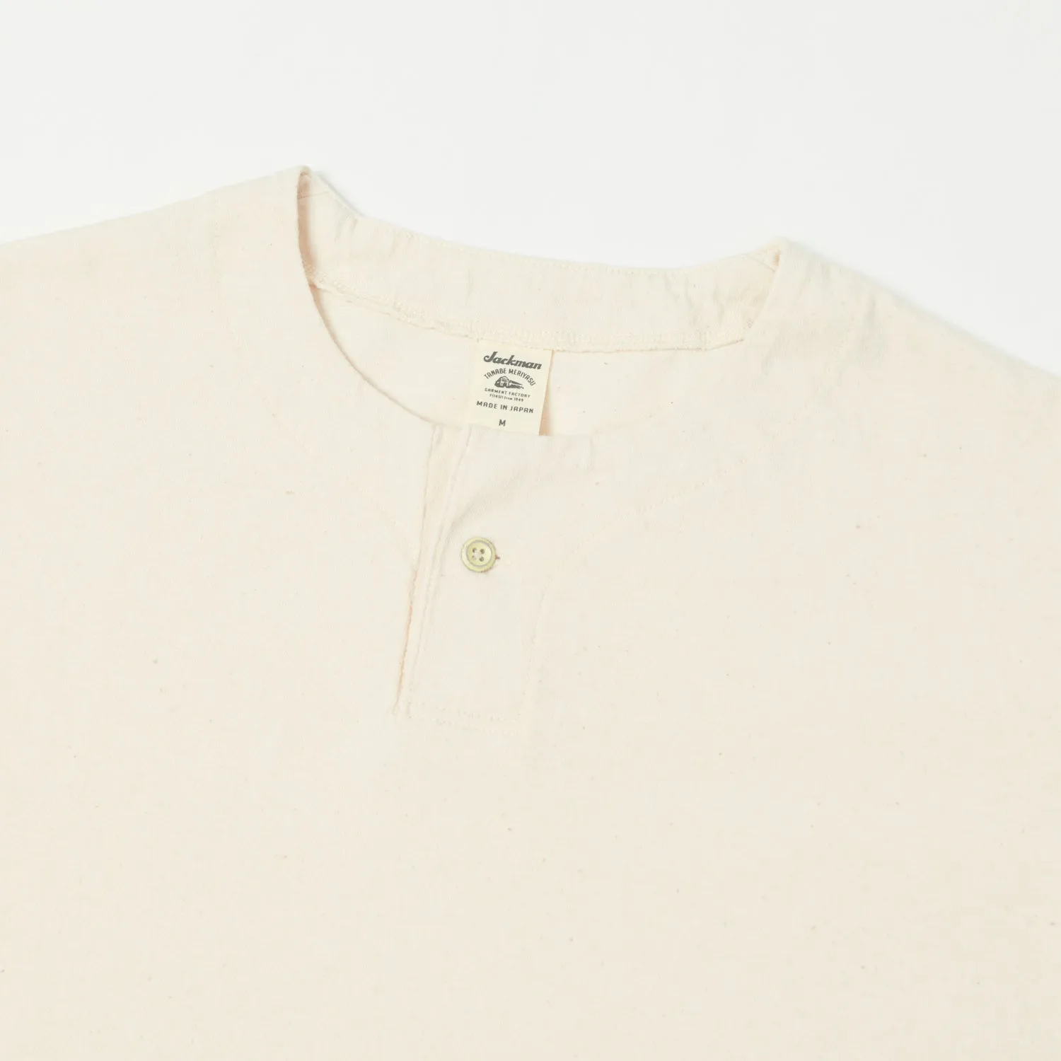 Jackman JM5328 Henley Neck Tee - Kinari