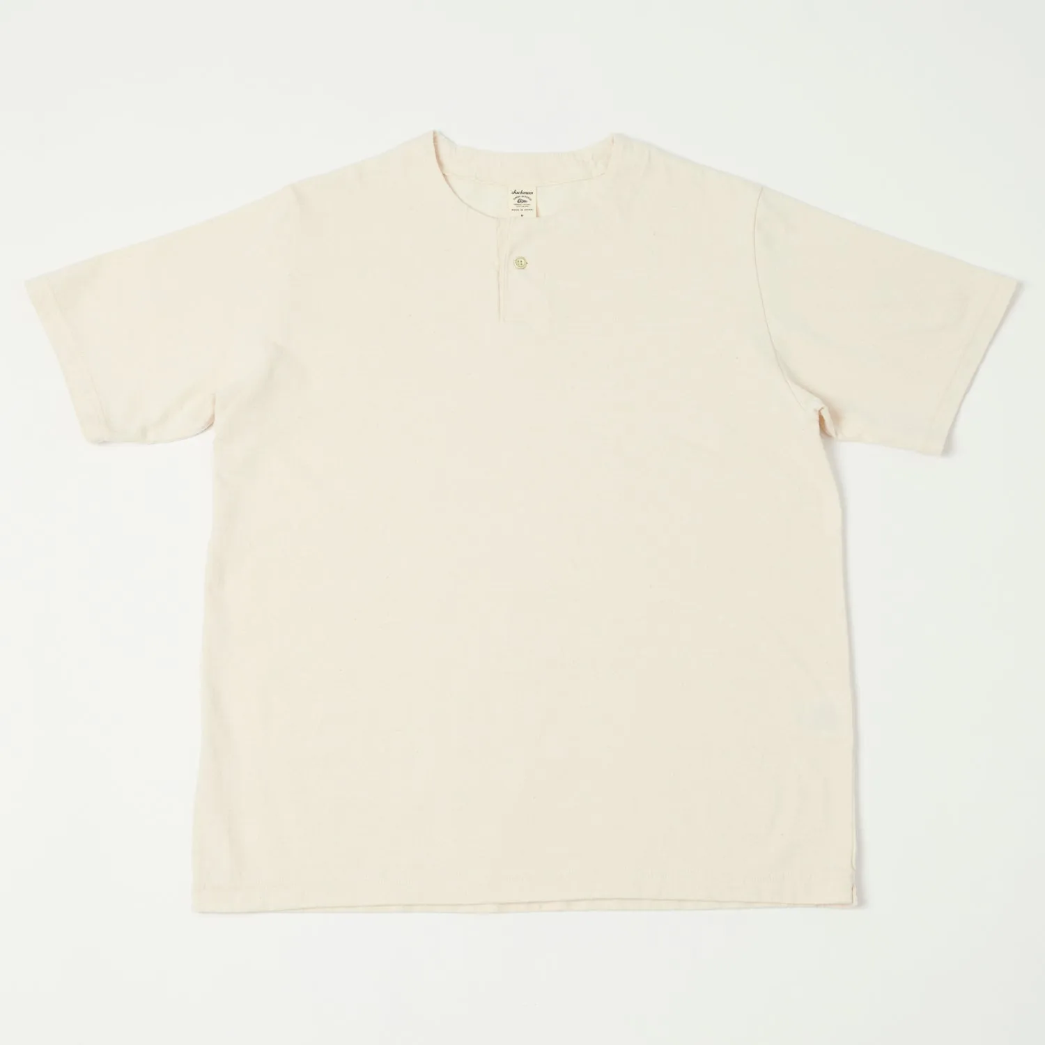 Jackman JM5328 Henley Neck Tee - Kinari