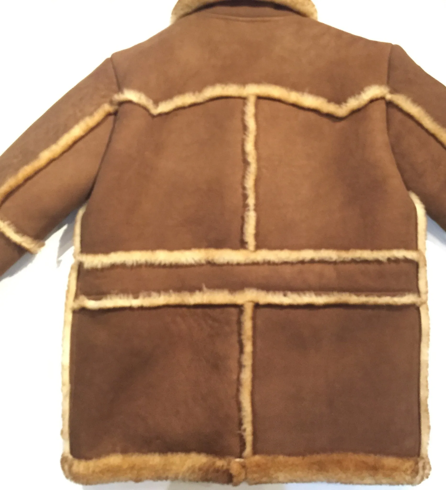 Jakewood "Fluff" Shearling Jacket w/ Buttons