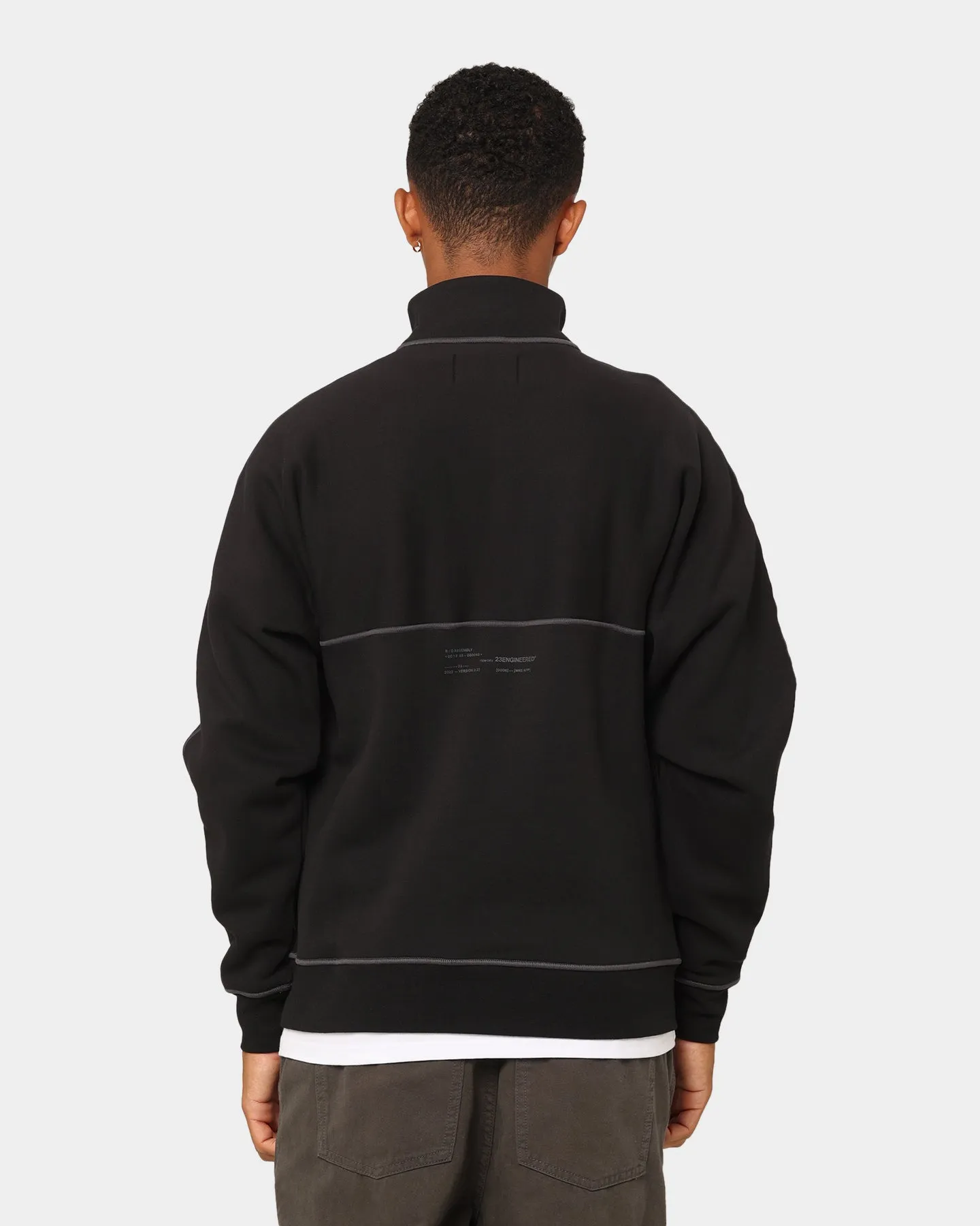 Jordan 23 Engineered Fleece Half-Zip Shirt Black