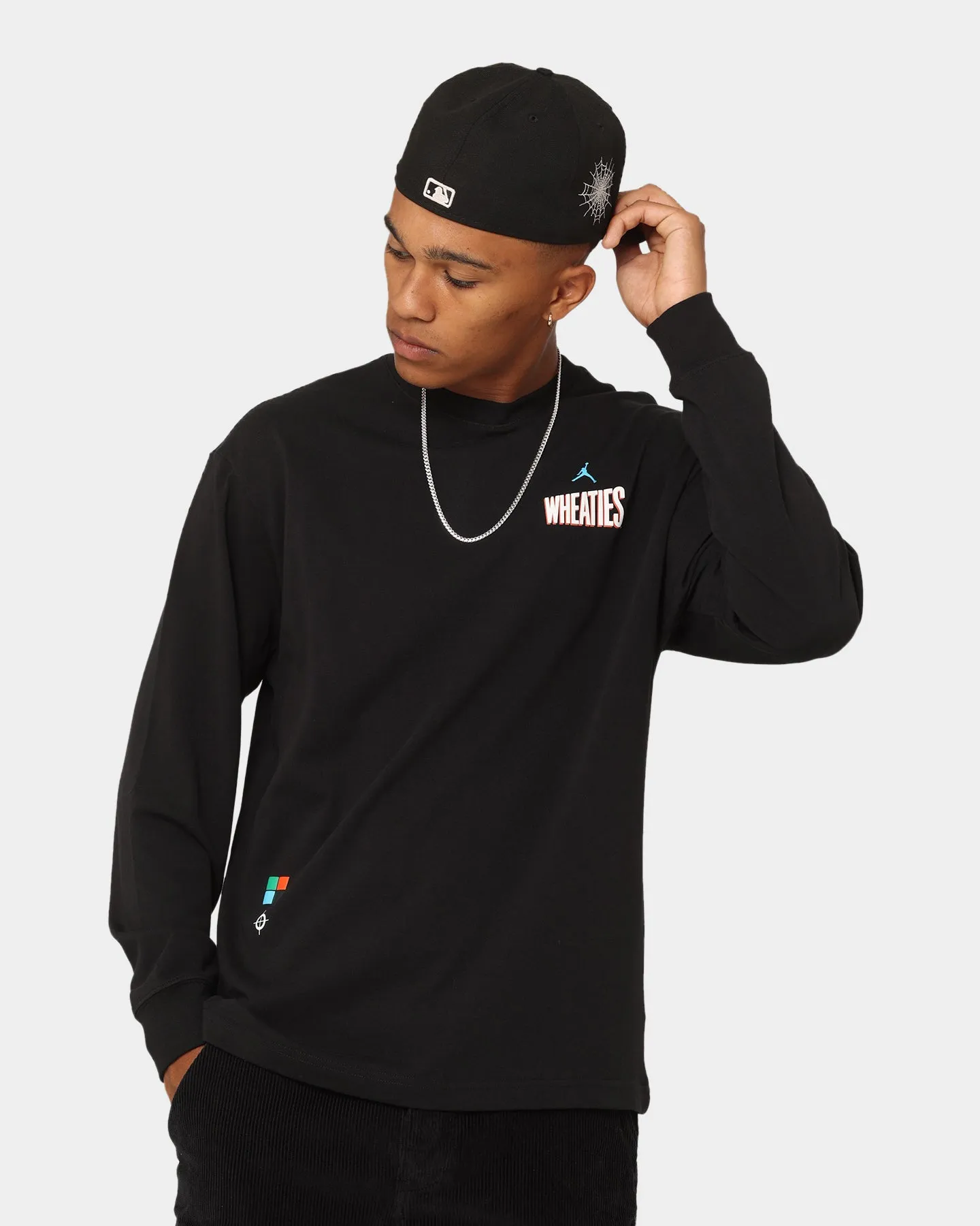 Jordan Flight MVP Statement 85 Crewneck Black/White