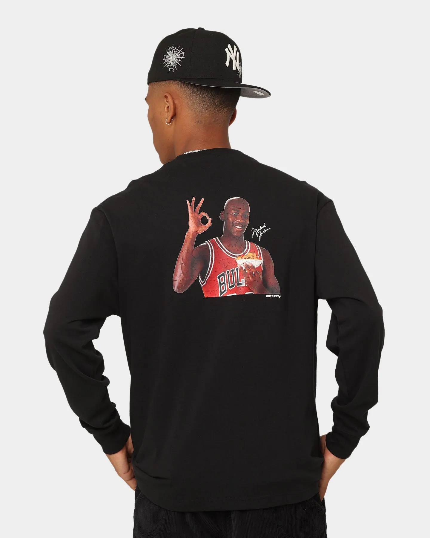 Jordan Flight MVP Statement 85 Crewneck Black/White