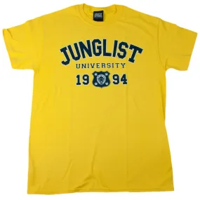 Junglist University Yellow T-Shirt