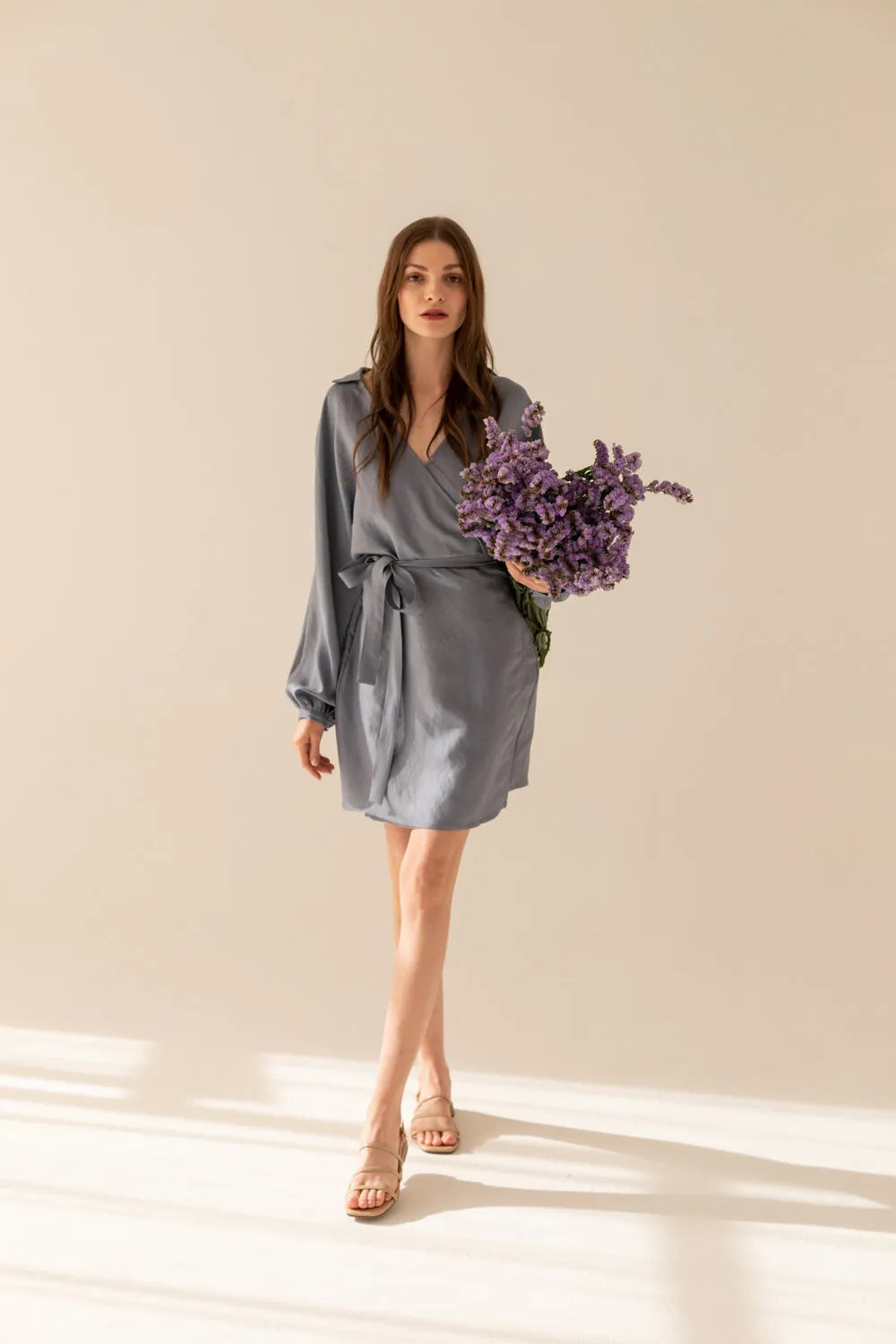 Kimono Dress Blue