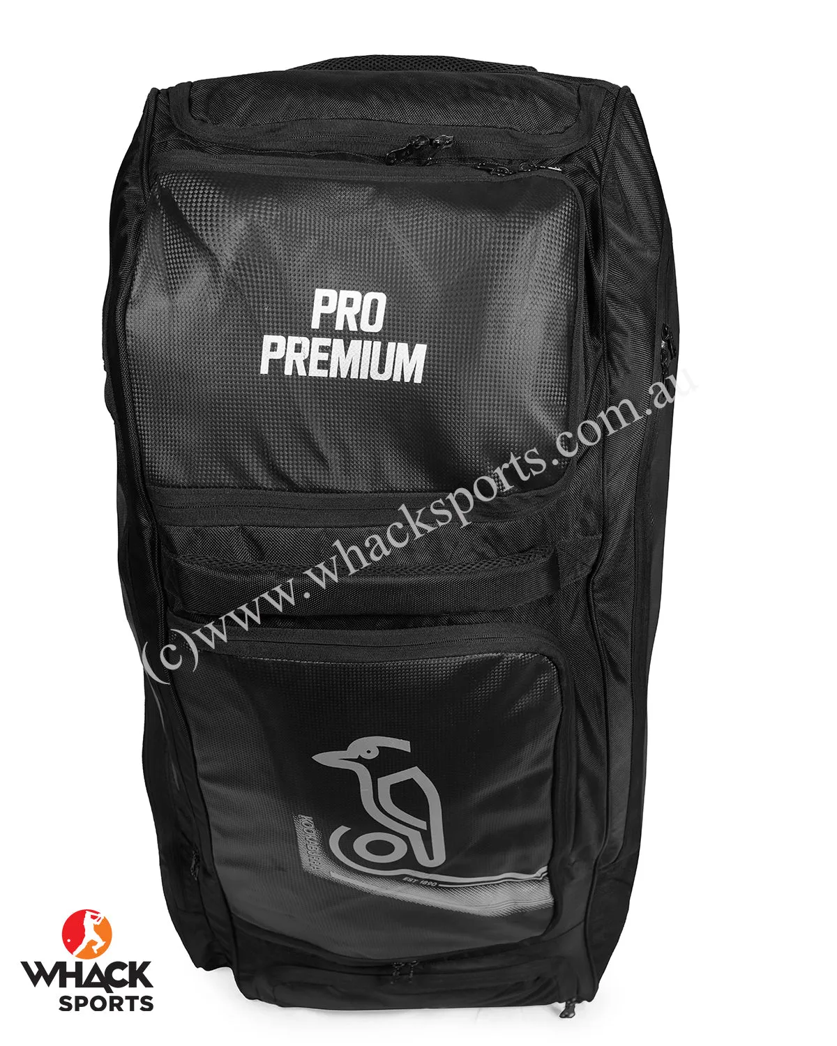 Kookaburra Pro Premium Cricket Kit Bag - Wheelie Duffle - Medium