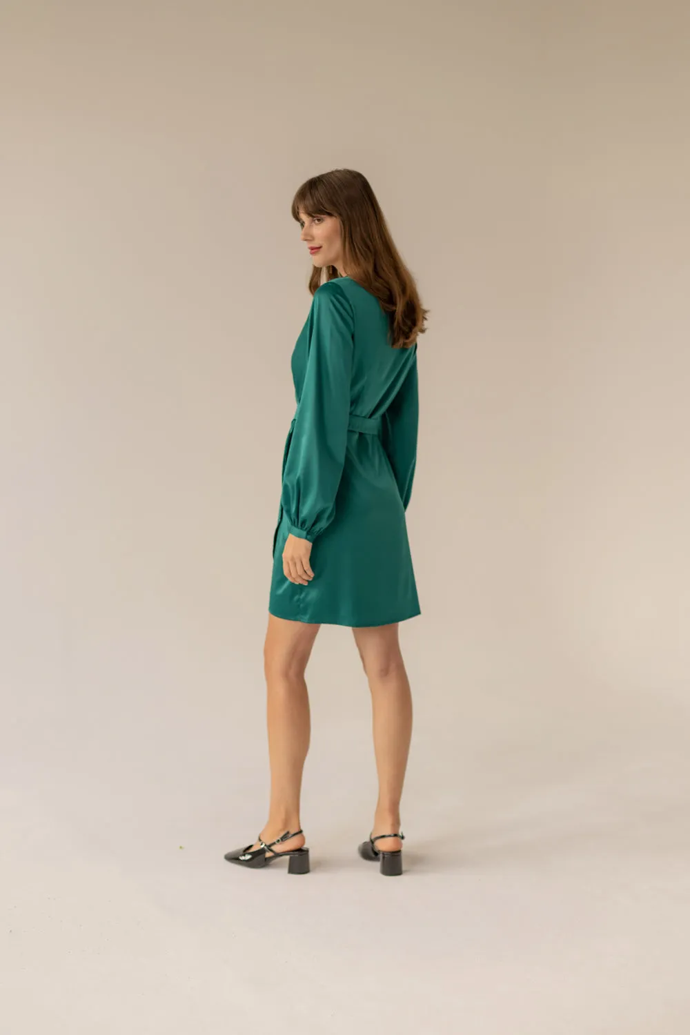 Laurel Dress Deep Green