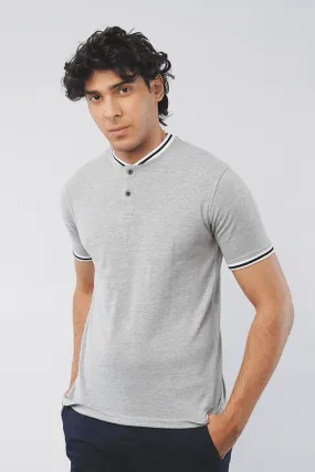 Light Ashes Henley T-shirt