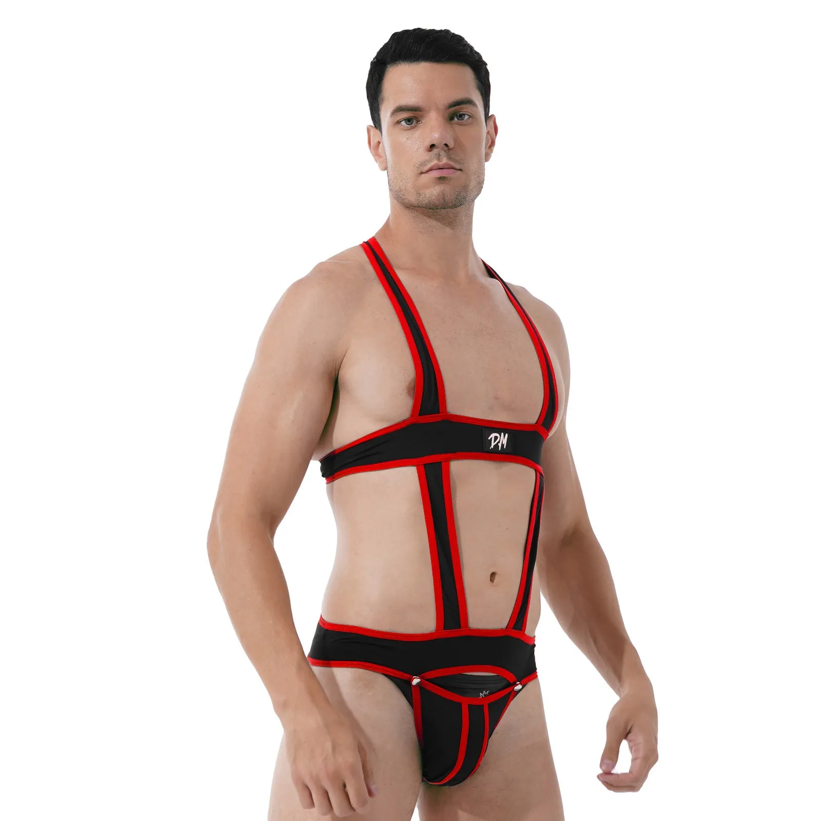 Lined Solid Body Strap Underwear