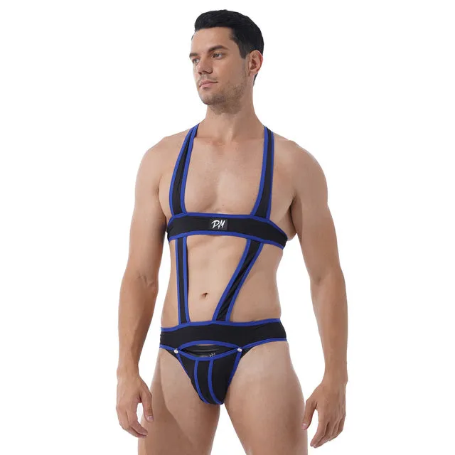 Lined Solid Body Strap Underwear