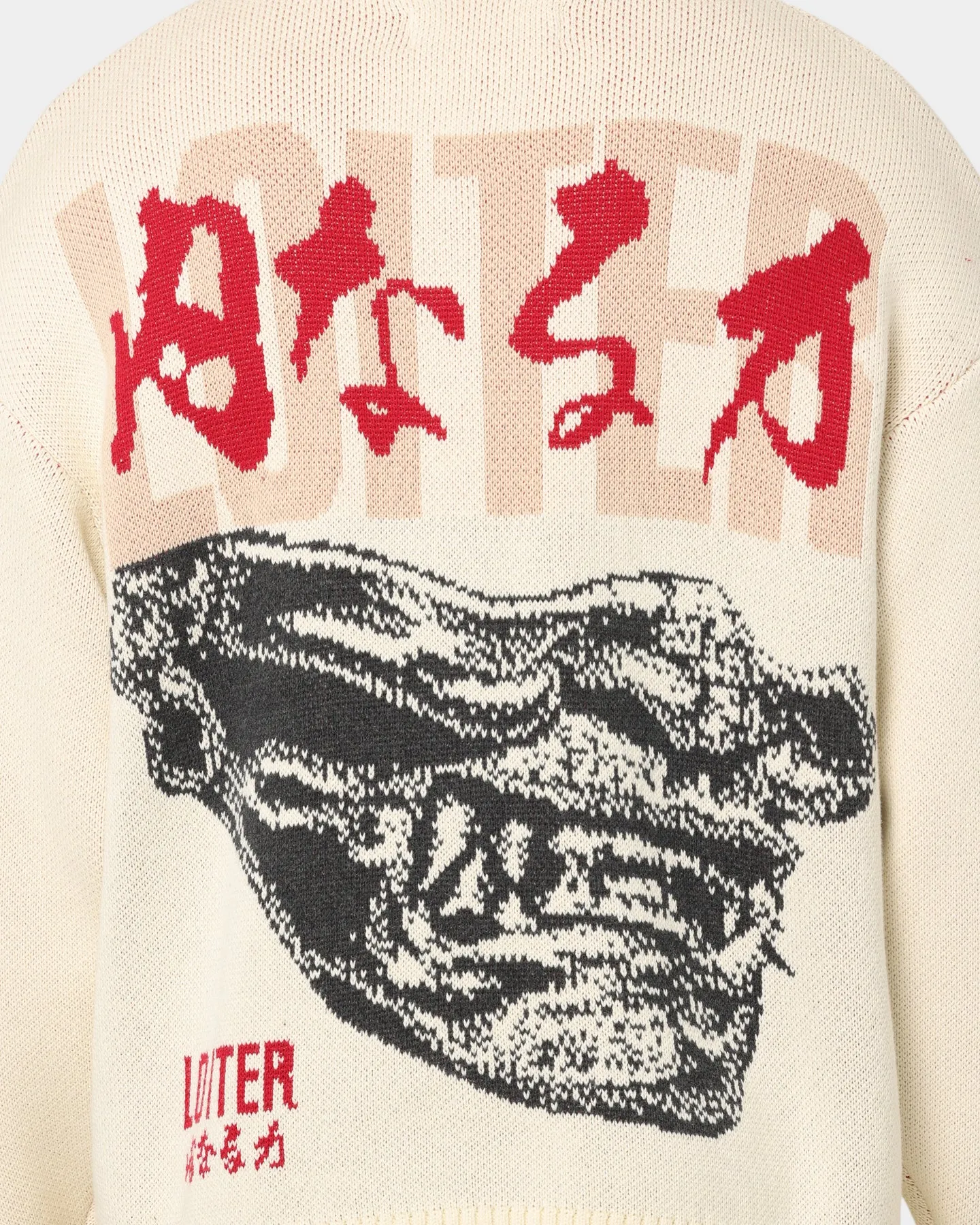 Loiter Honour Knit Sweater Off White