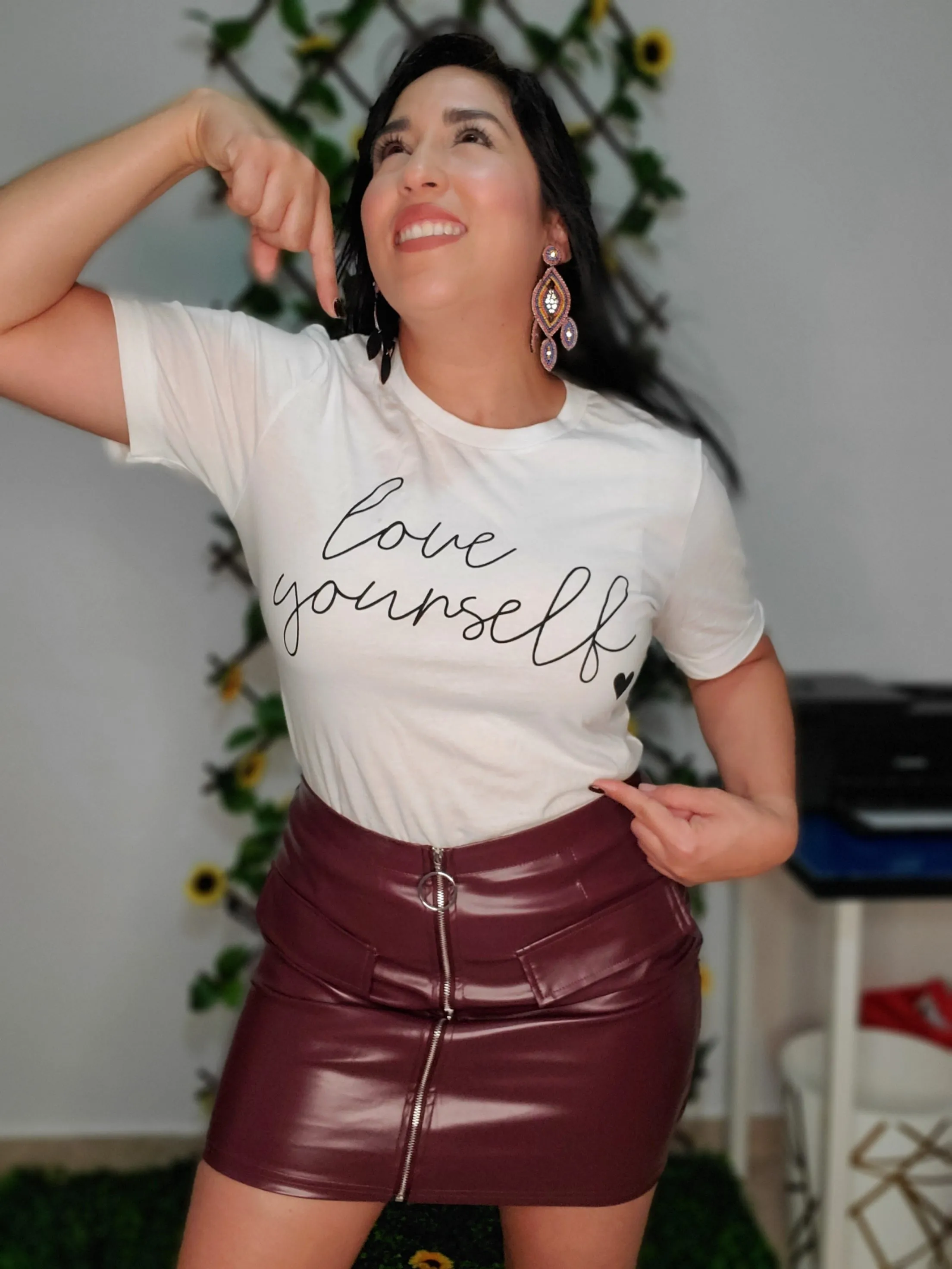 Love Yourself White Shirt