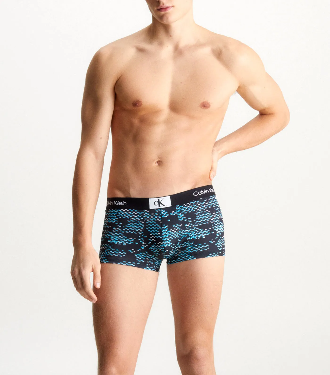 Low Rise Trunk Blue/Multi