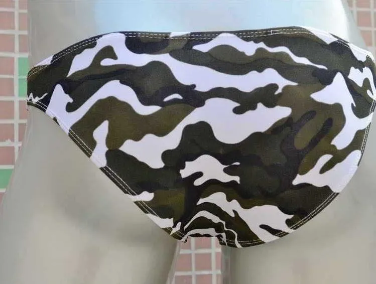 Low Waist Army Camouflage Brief