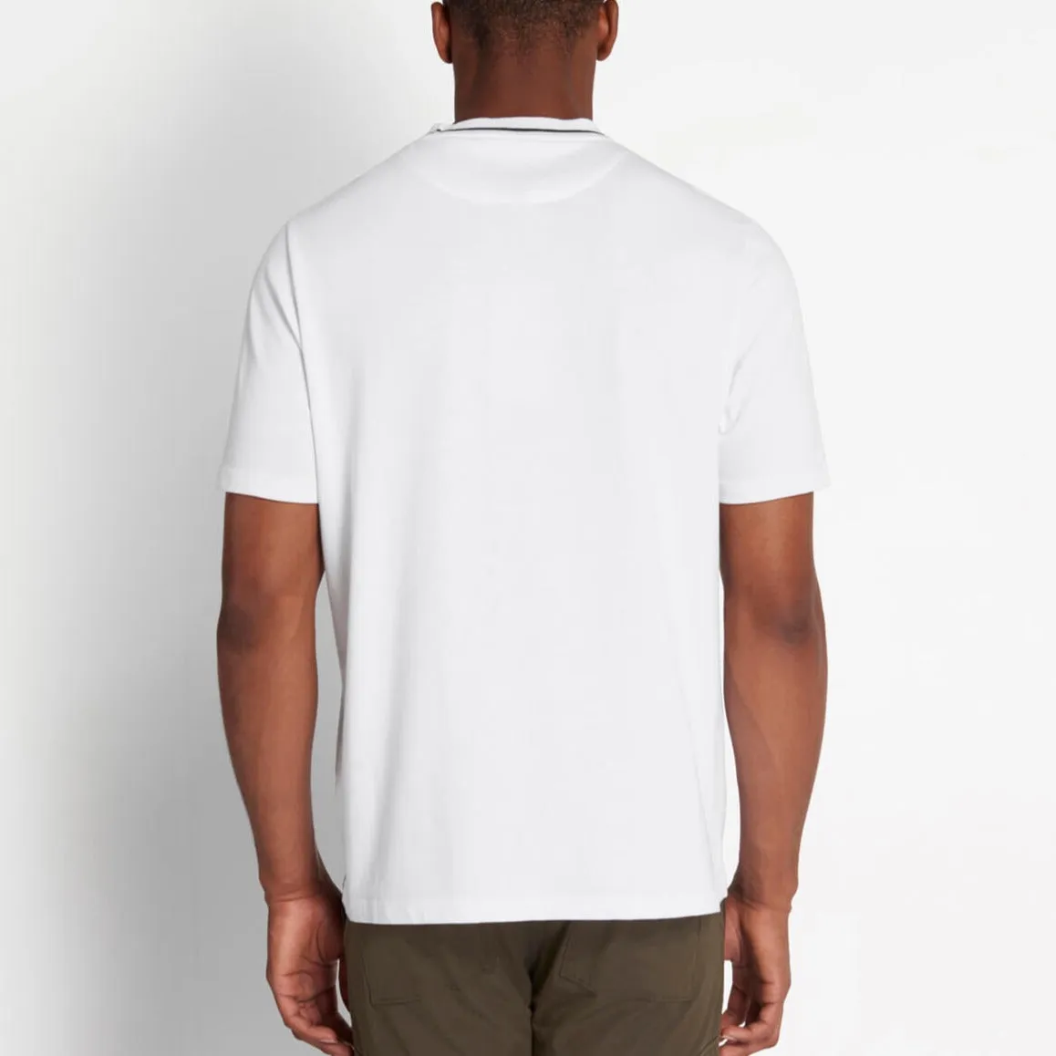 Lyle & Scott Casuals Tipped T-shirt White