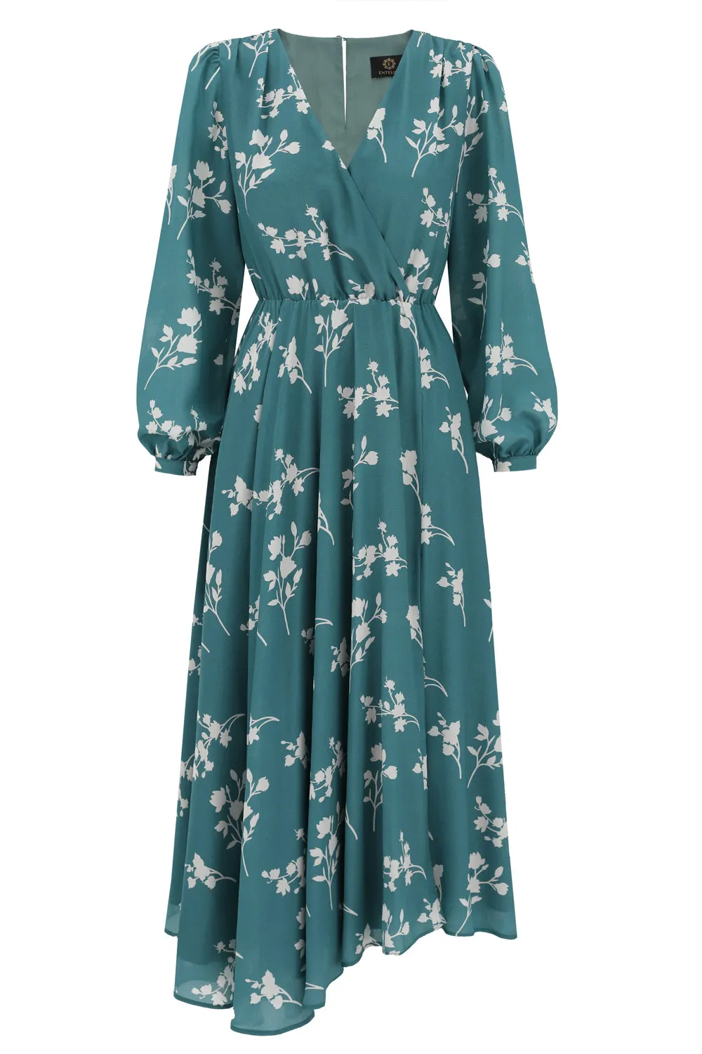 Magnolia Sea Silk Dress