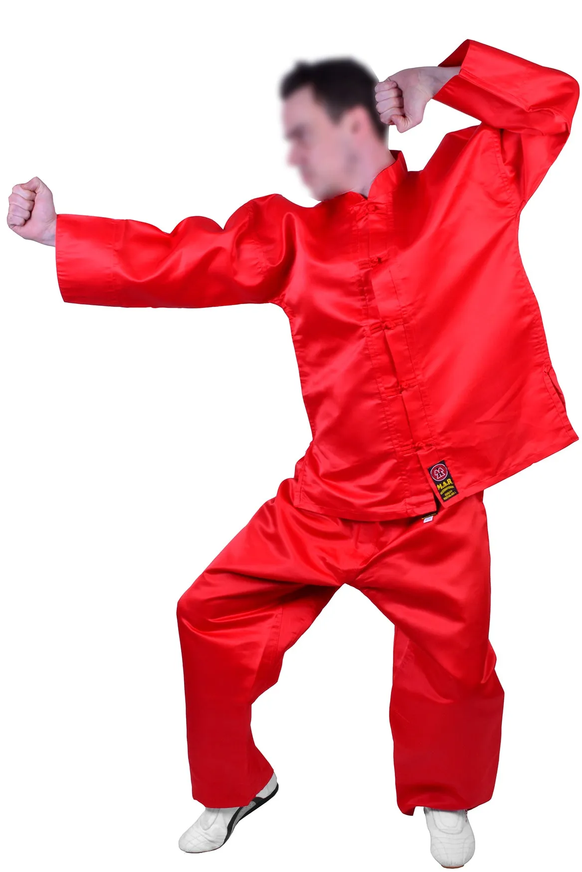 MAR-047A | Martial Arts Kung-Fu Uniform (Red)