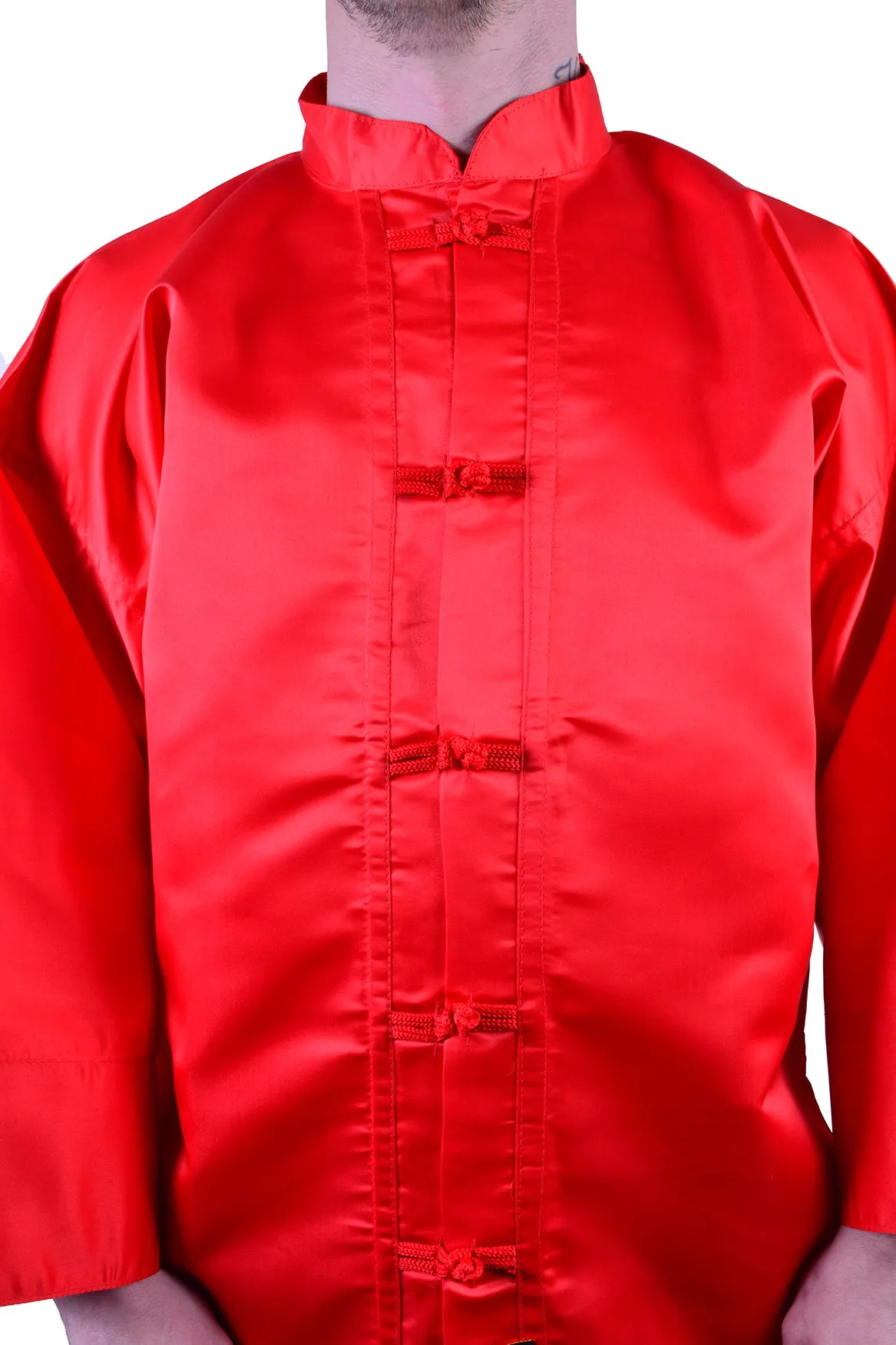 MAR-047A | Martial Arts Kung-Fu Uniform (Red)