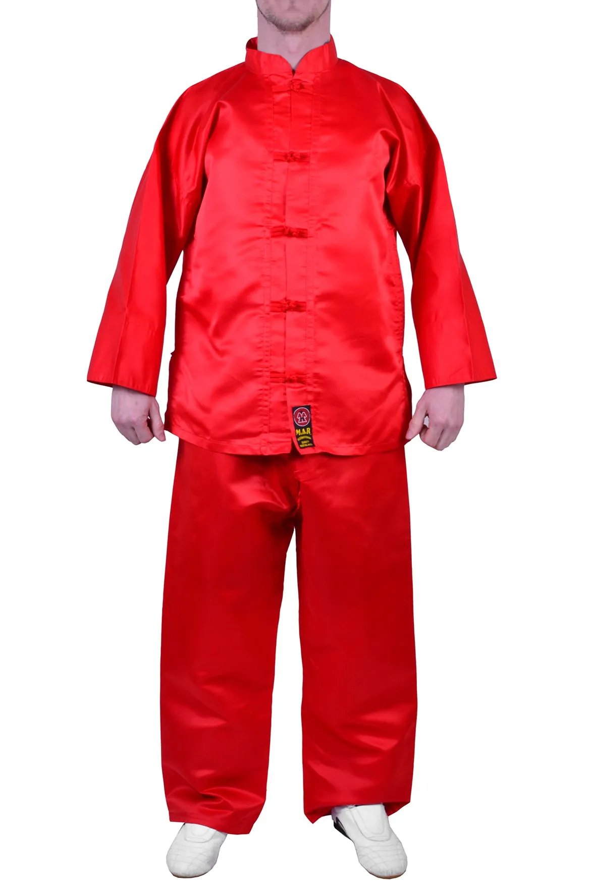 MAR-047A | Martial Arts Kung-Fu Uniform (Red)