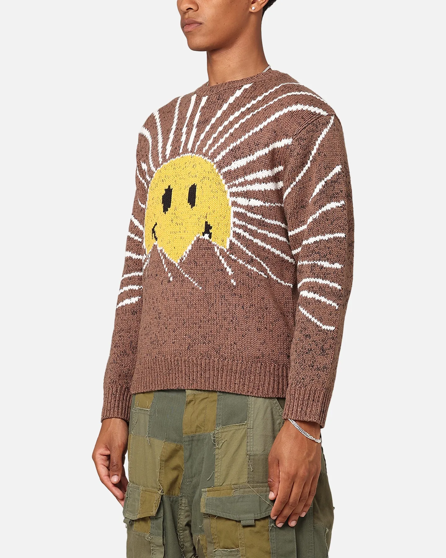 Market X Smiley Sunrise Sweater Acorn