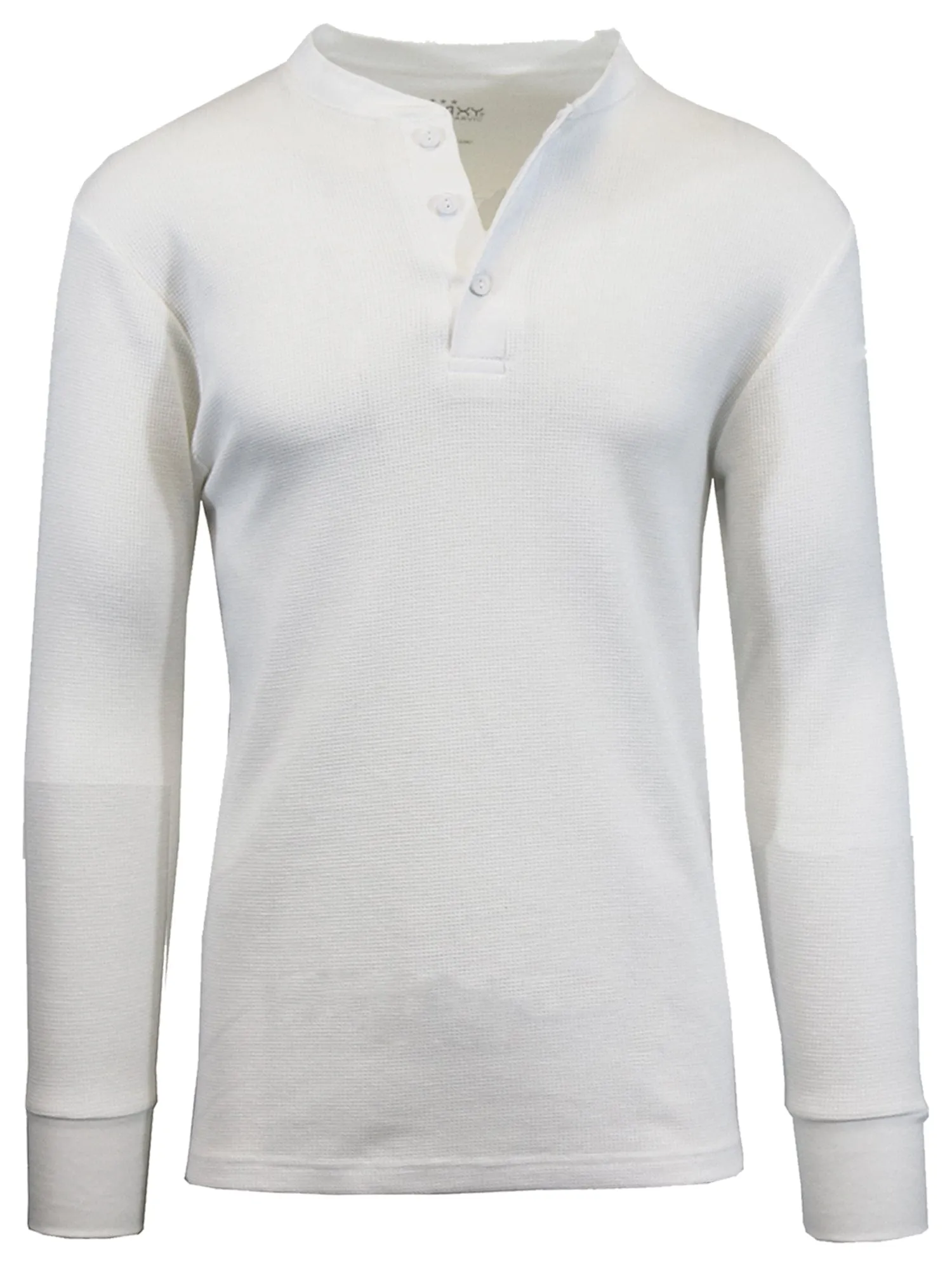 Men's Henley Thermal Long Sleeve