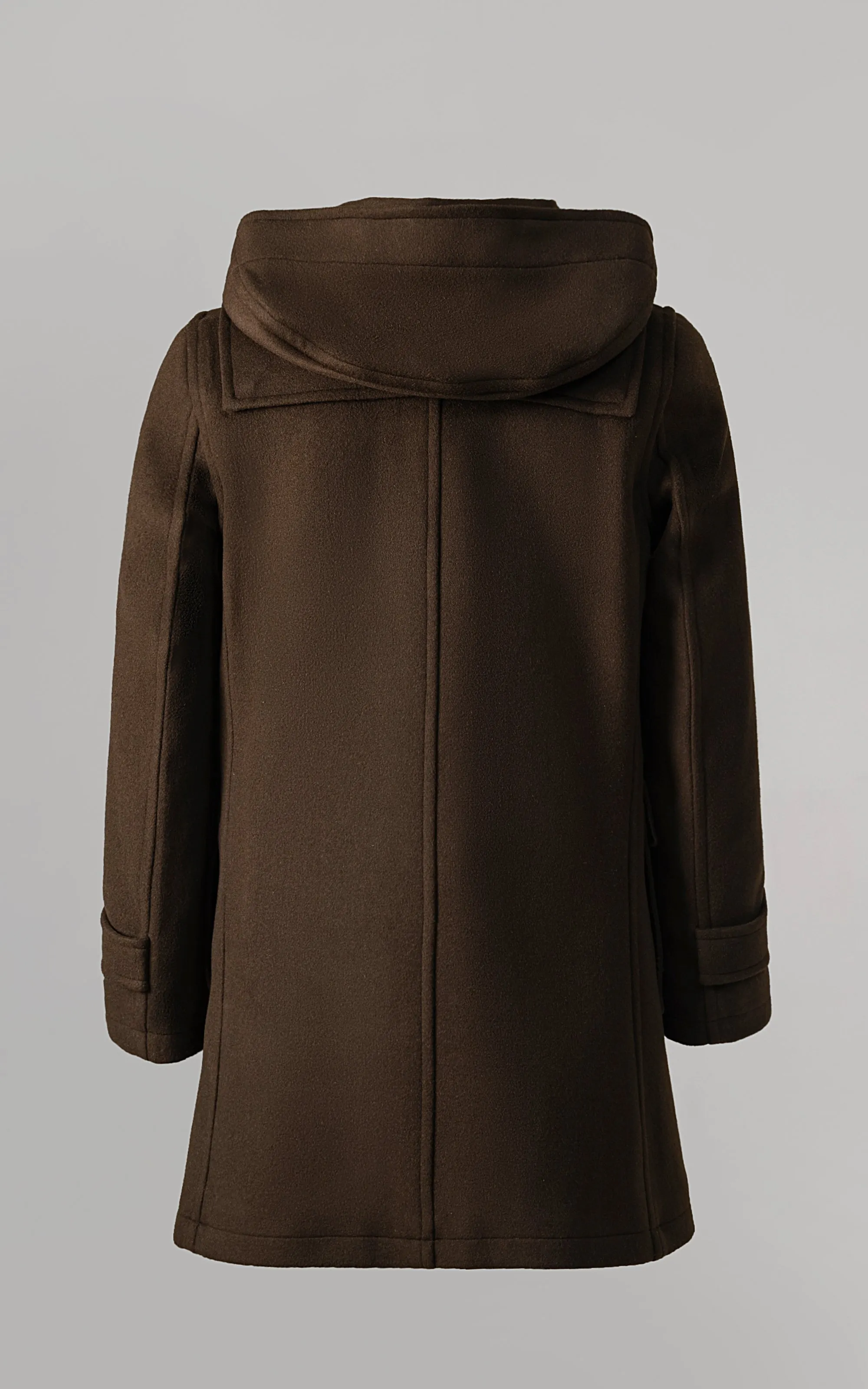 MEN'S HOODED DUFFLE COAT OLIVE