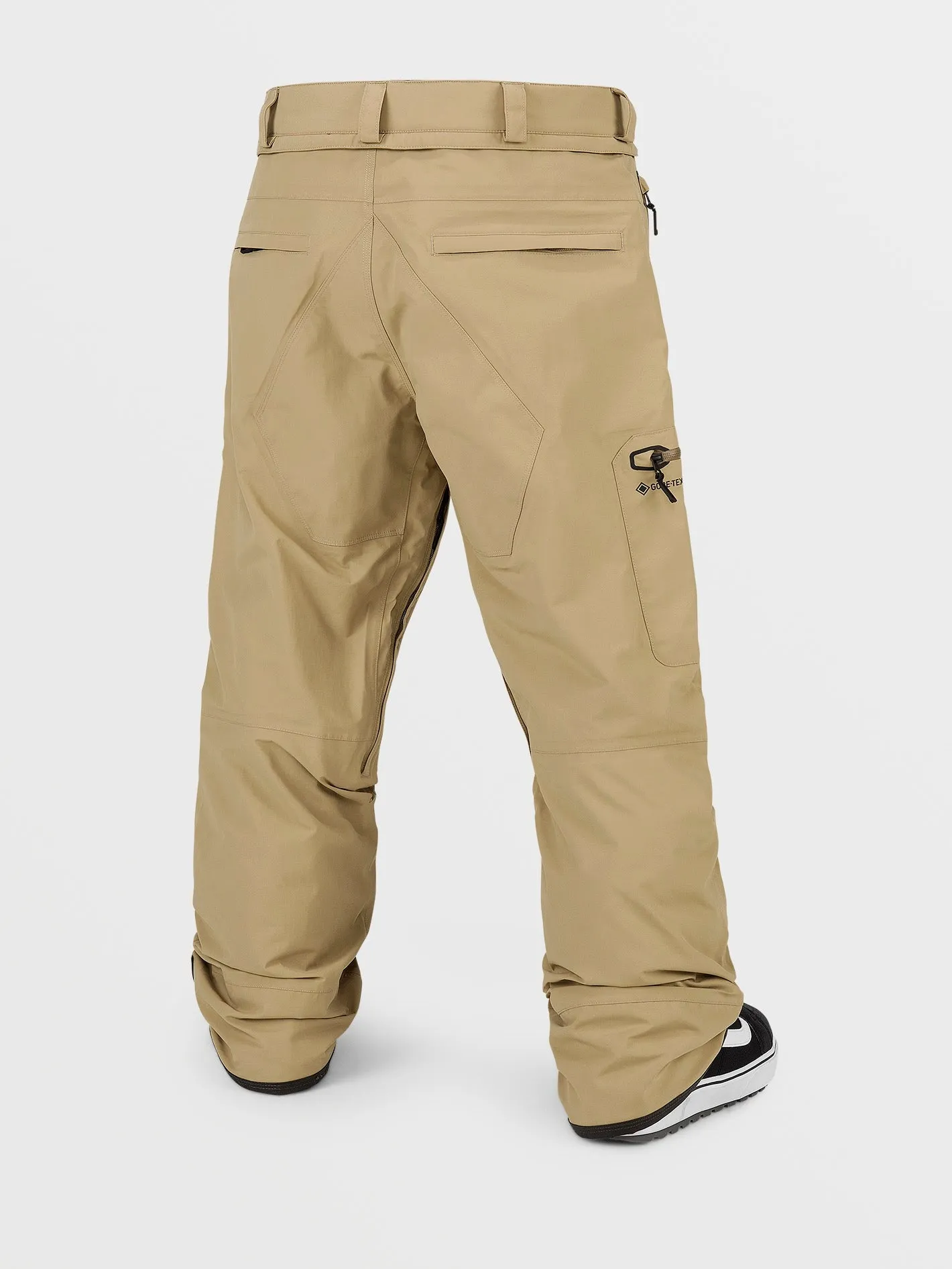 Mens L Gore-Tex Pants - Dark Khaki