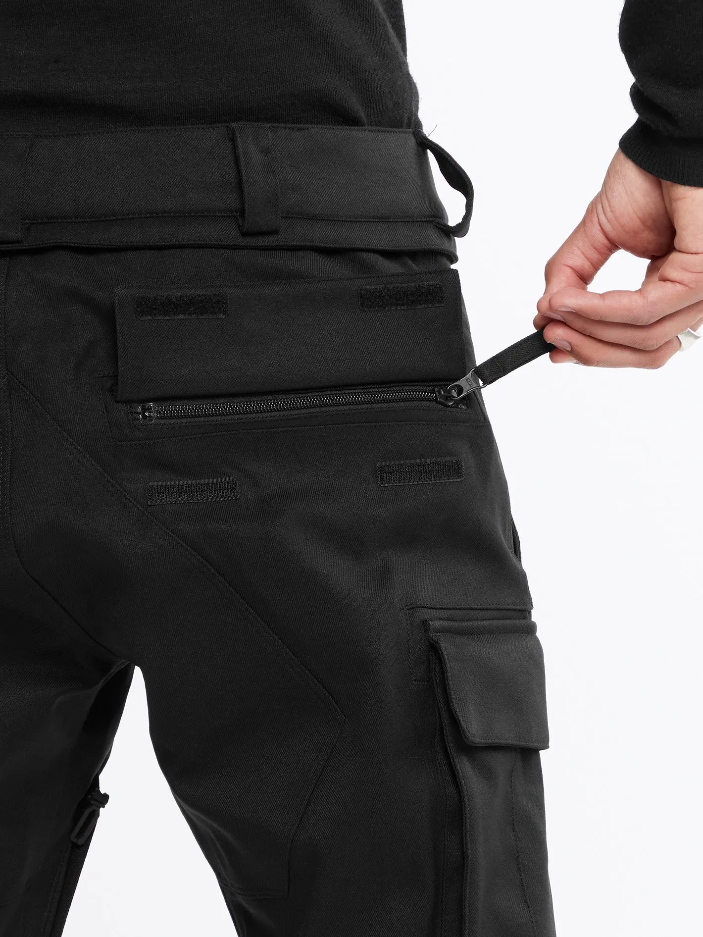 Mens New Articulated Pants - Black