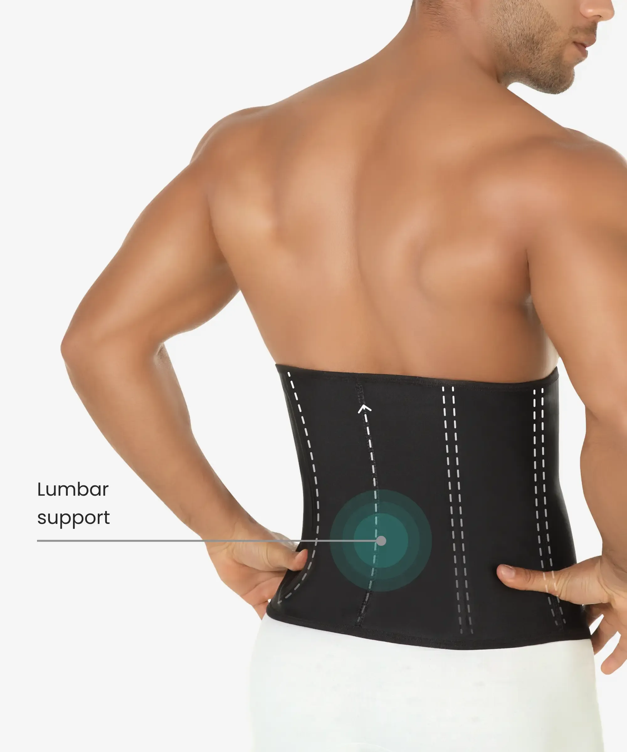 Men’s support and control waist cincher - Style 7016