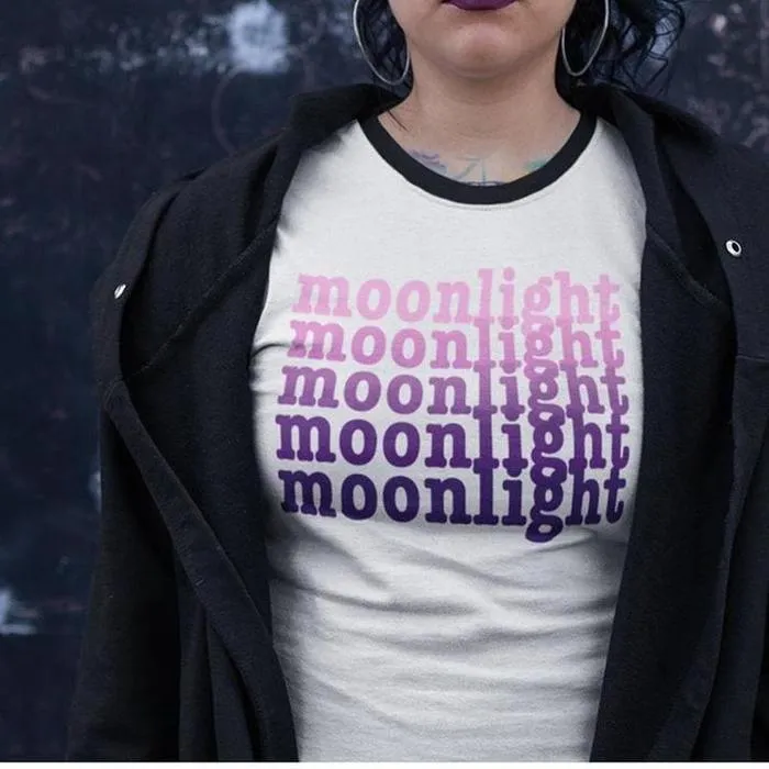 Moonlight Womens Graphic T-Shirt