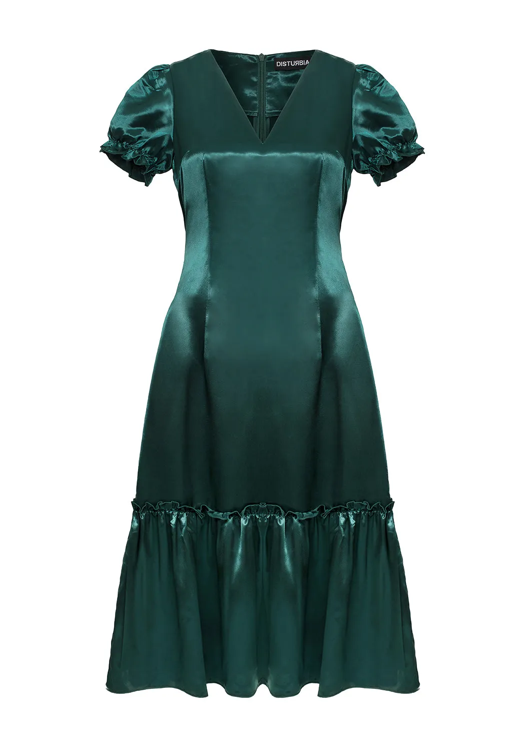 MOSS MIDI TIER DRESS