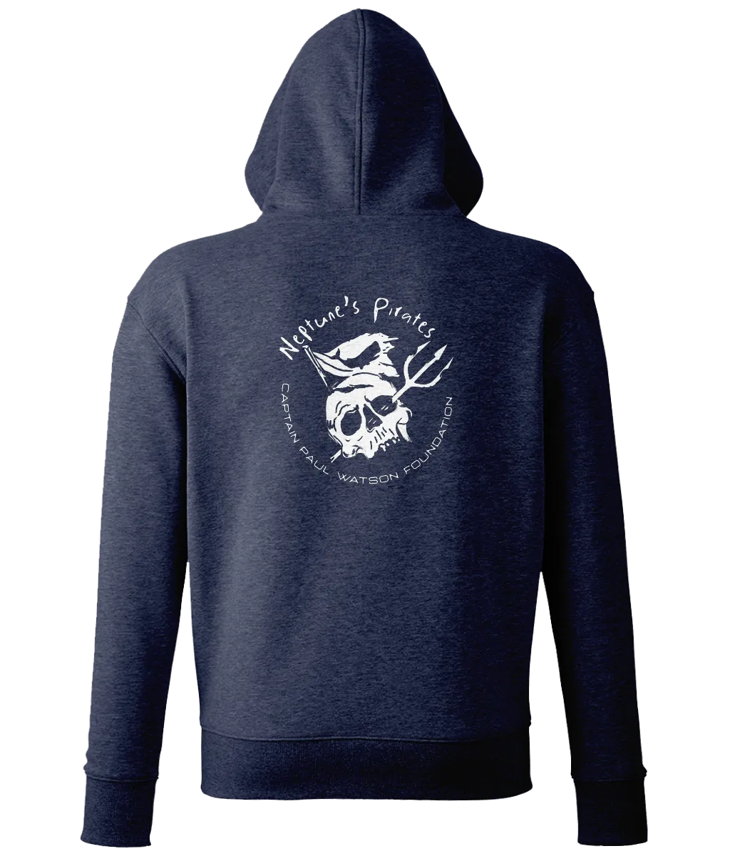 Neptune's Pirate Skull Logo Unisex Pullover Hoodie