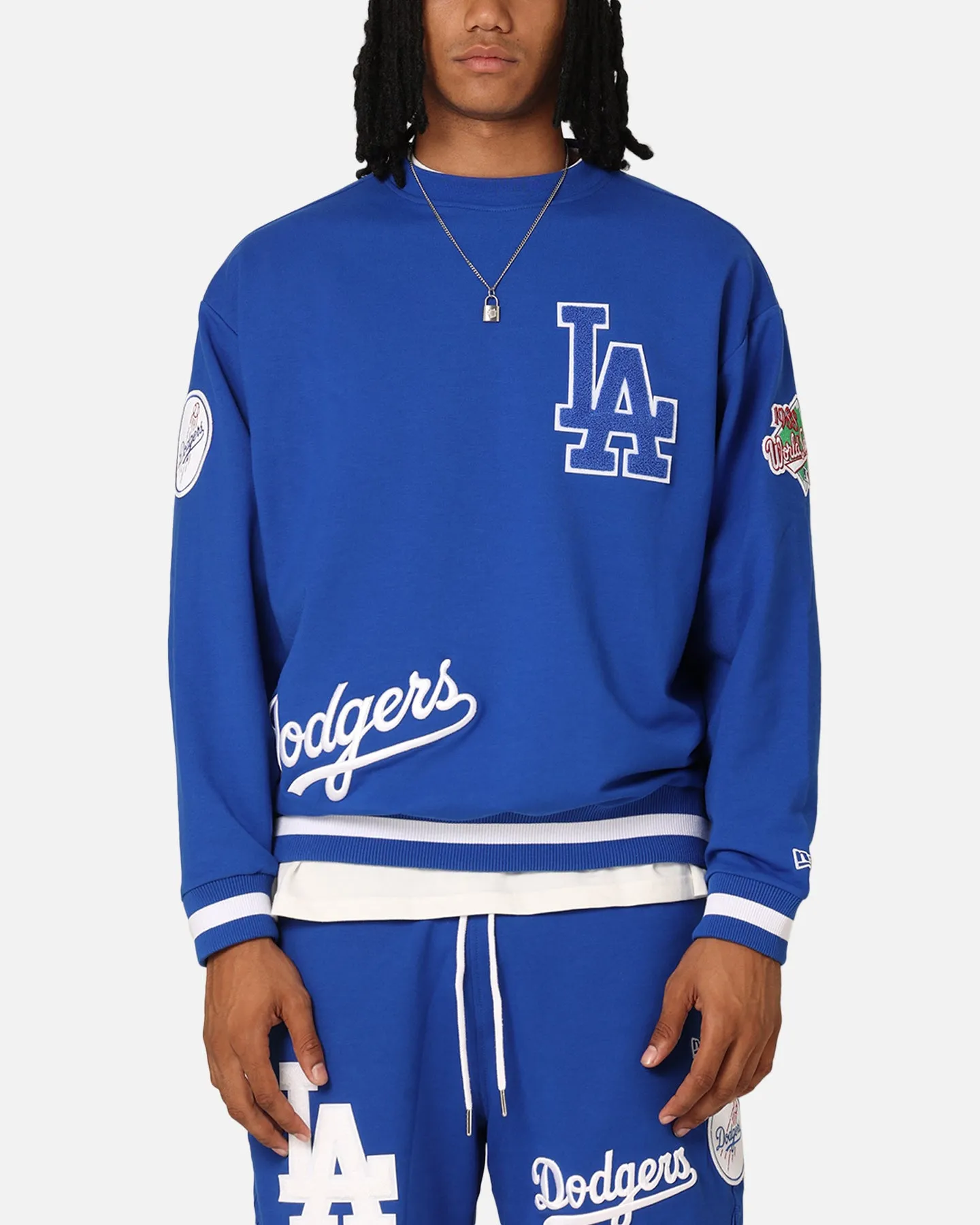 New Era Los Angeles Dodgers Sweater Bright Royal