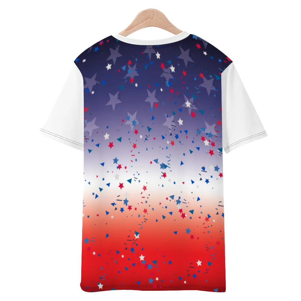 Ombre Flag Kid's Short Sleeve T-Shirts