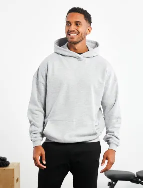 Oversized Hoodie - Grey Marl