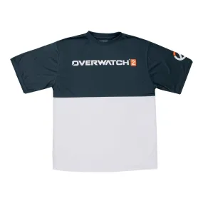 Overwatch 2 Logo White Colour Block T-Shirt