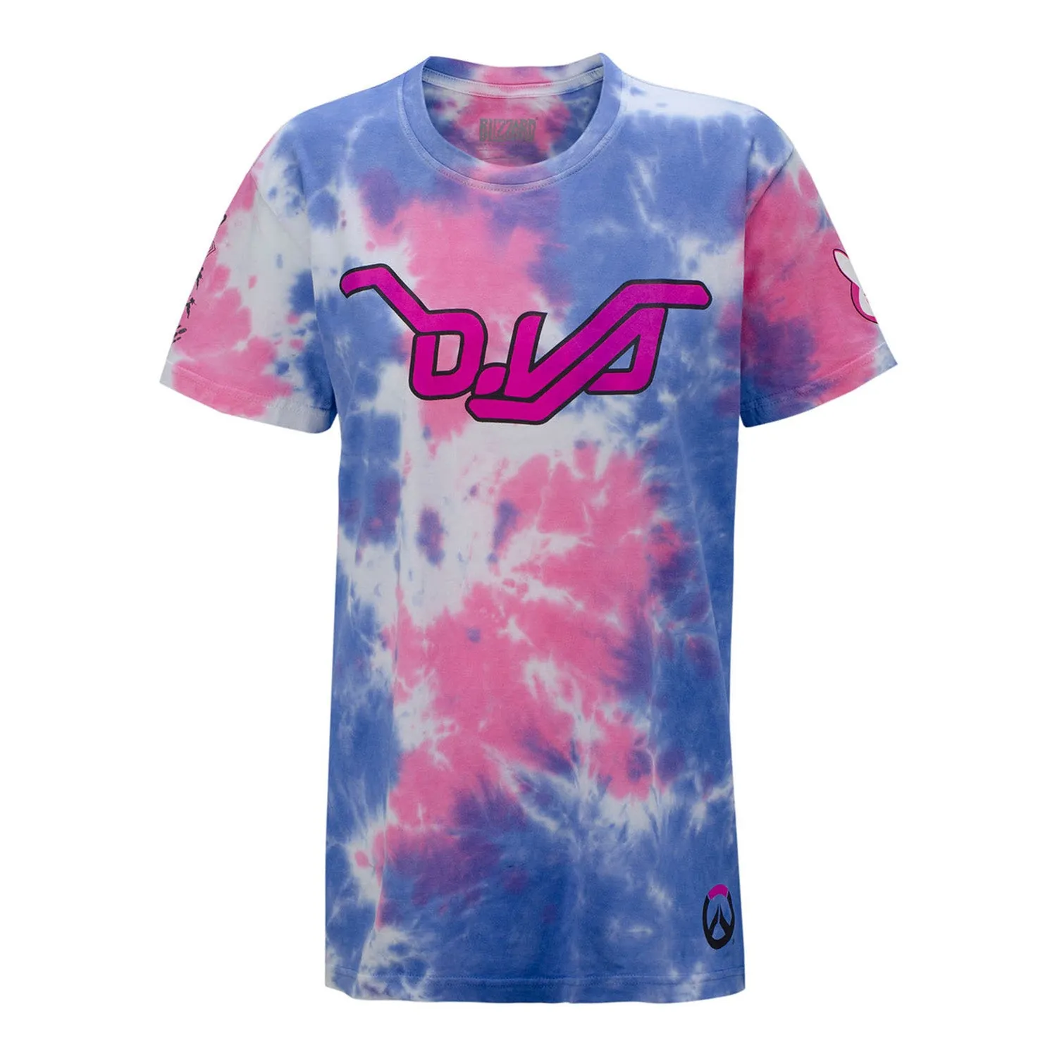 Overwatch D.Va Women's Tie-Dye T-Shirt