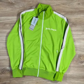 Palm Angels Track Jacket in Lime