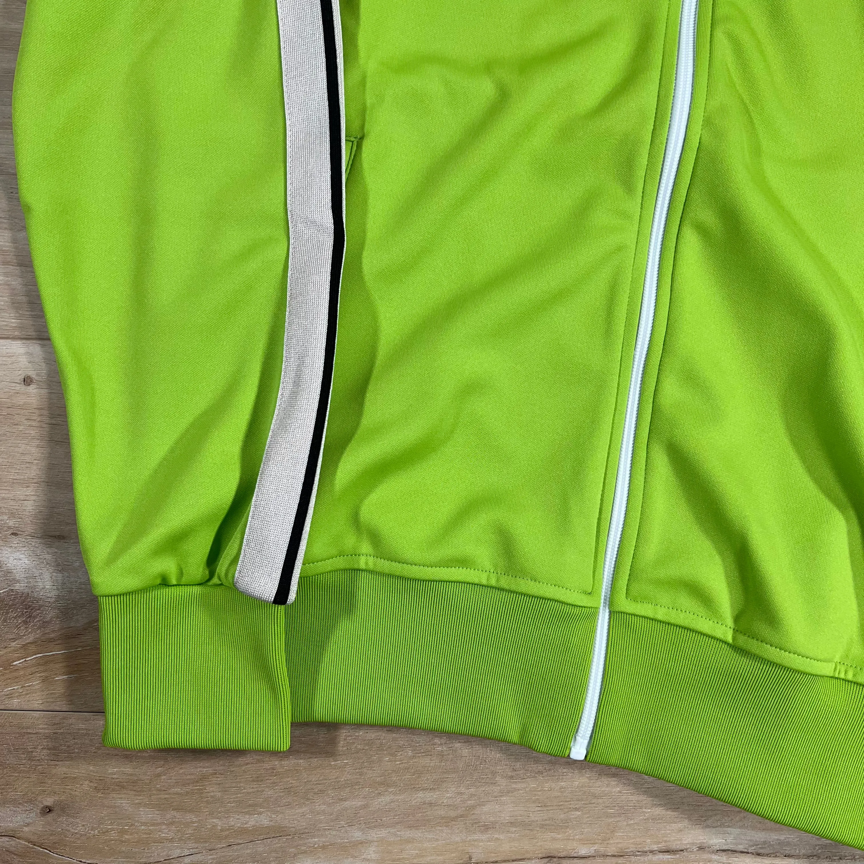 Palm Angels Track Jacket in Lime