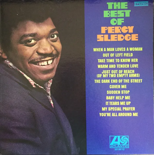 Percy Sledge - The Best Of Percy Sledge (LP, Comp, RI ) (VG)