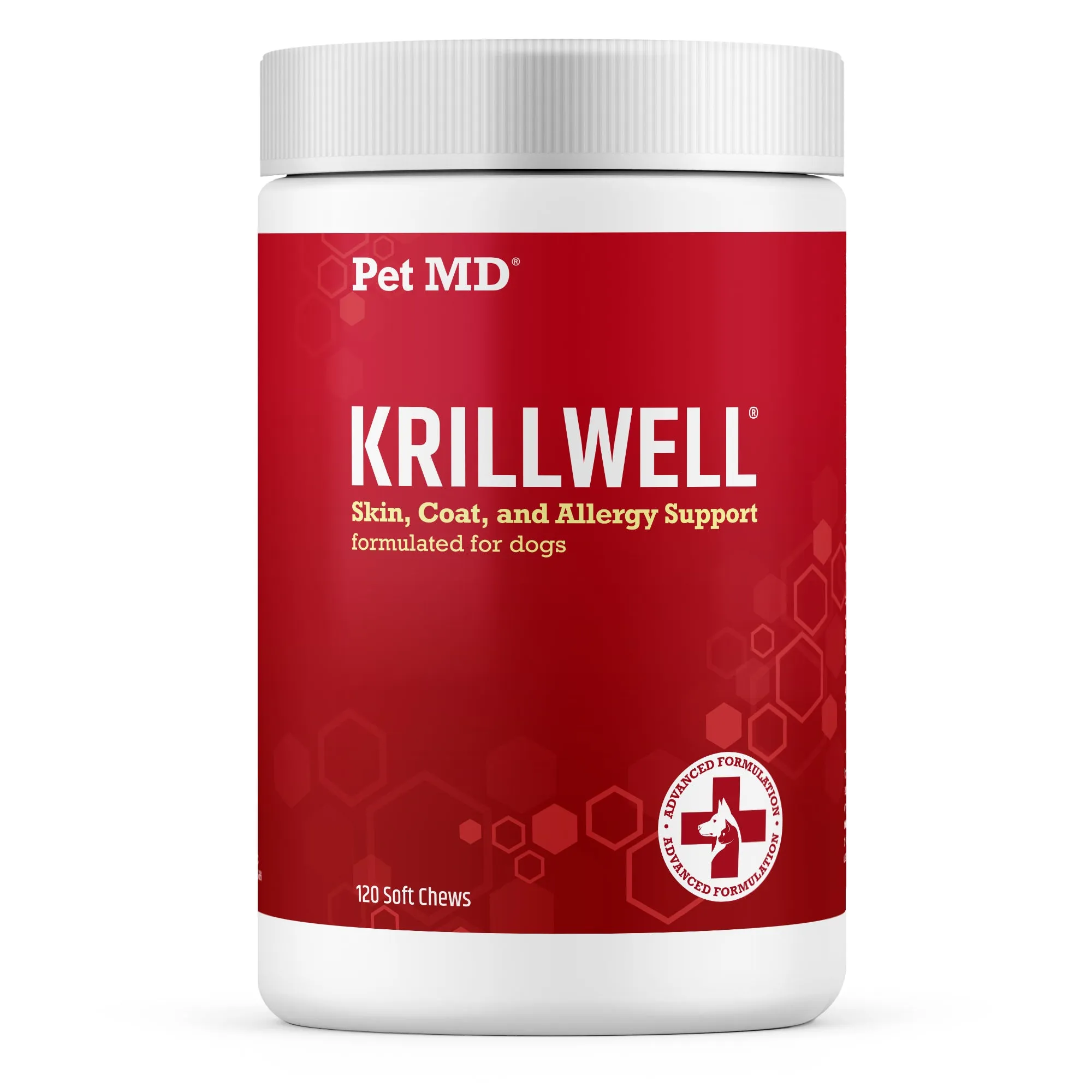 Pet MD KrillWELL Soft Chews with Krill for Dogs - 60 & 120 Count