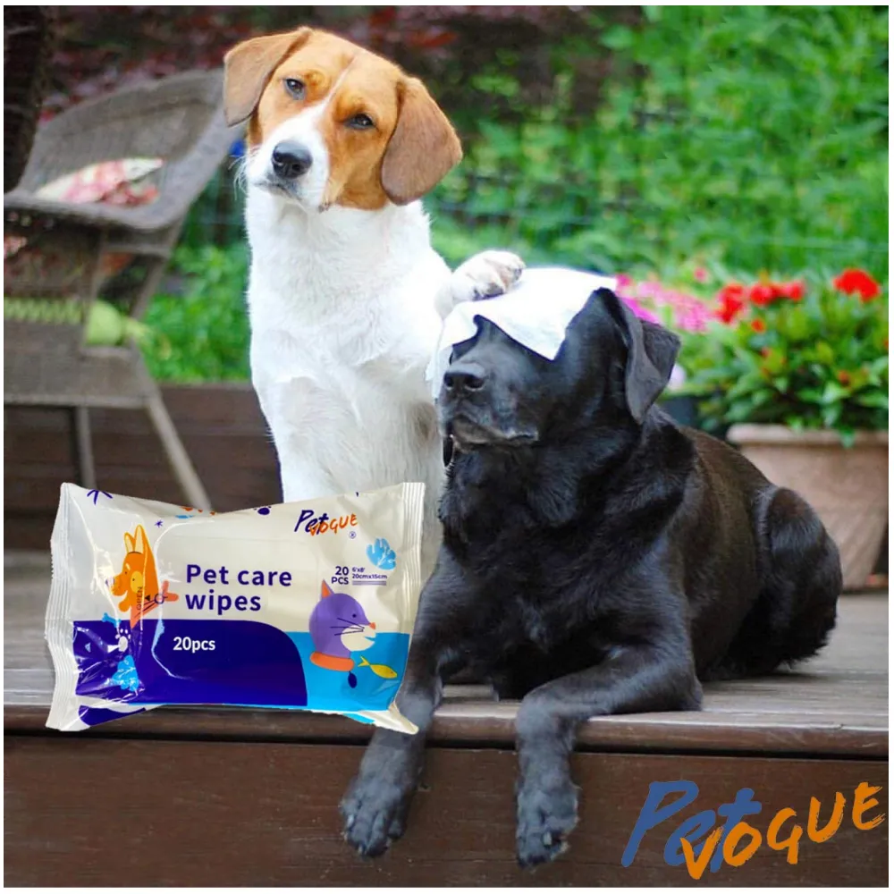 Pet Vogue Grooming Wipes for Dogs and Cats (Buy 1 Get 1) (Limited Shelf Life)