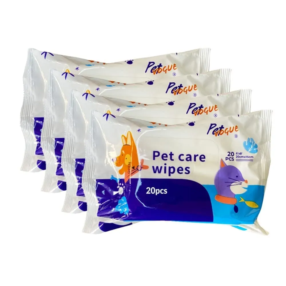 Pet Vogue Grooming Wipes for Dogs and Cats (Buy 1 Get 1) (Limited Shelf Life)