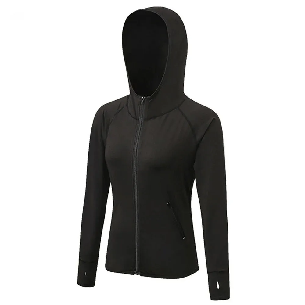 Quick-drying Women's Thermal Long Sleeve Zip Up Jacket / Base Layers - SF0397