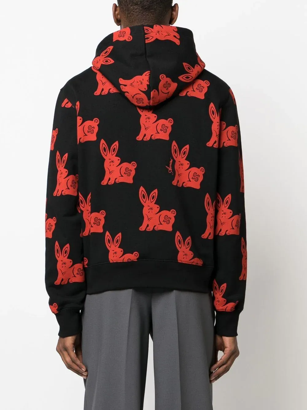 Rabbit Allover Hoodie