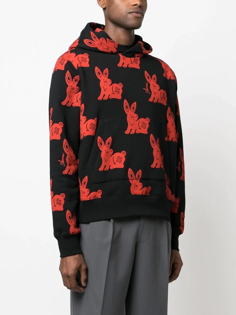 Rabbit Allover Hoodie