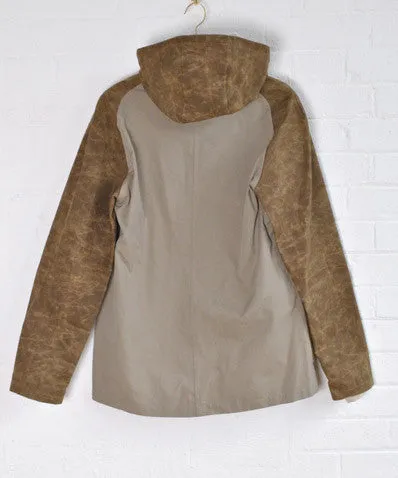 Raglan Duffle Coat Tan