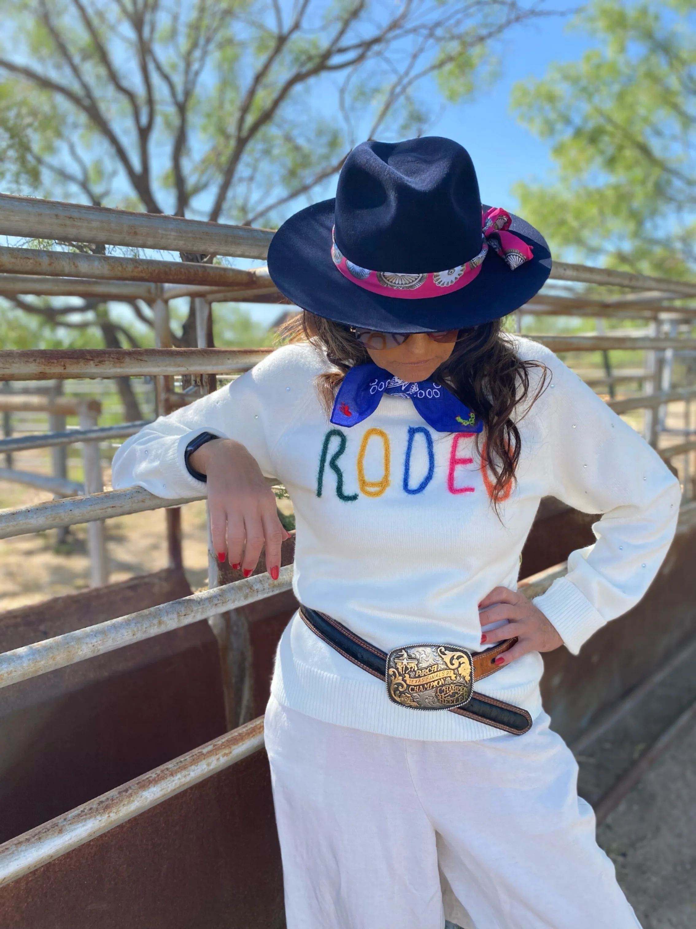 Rhinestone Rodeo Sweater