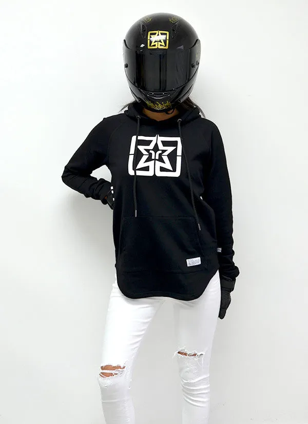 Ride Rich Emblem Scoop Pullover Hoodie