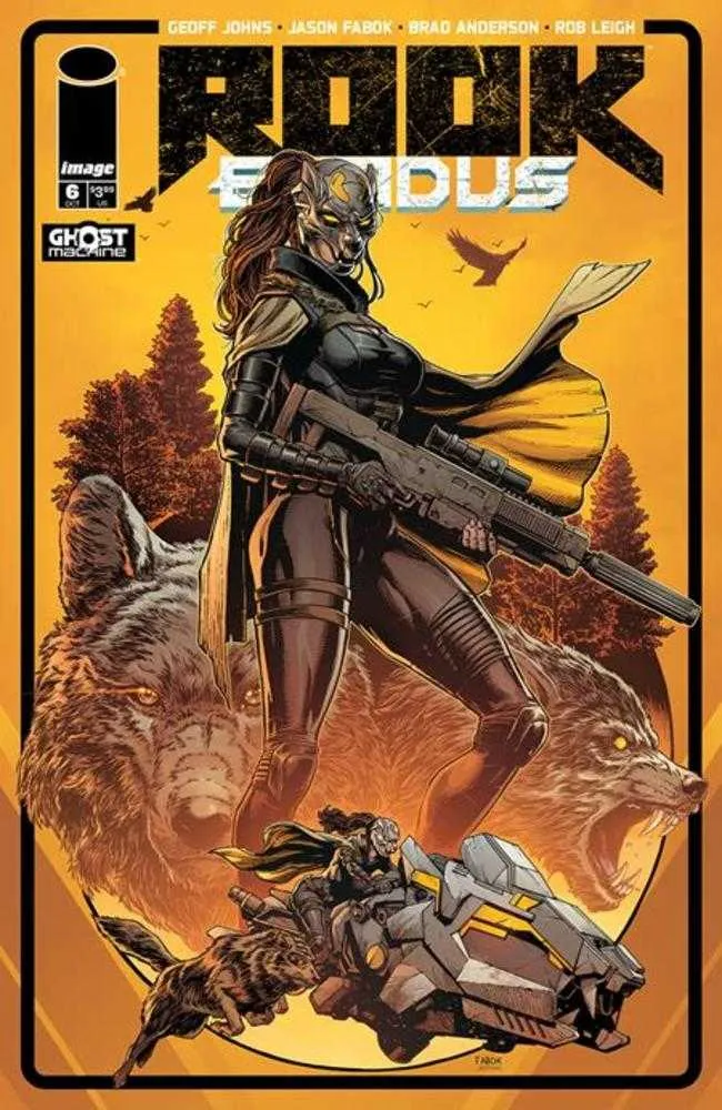 Rook Exodus #6 Cover B Jason Fabok & Brad Anderson Dire Wolf Variant